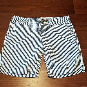 American Eagle Pinstripe shorts